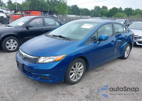 2012 Honda Civic Ex-L z USA, uszkodzony, nr VIN 2HGFB2F97CH549069